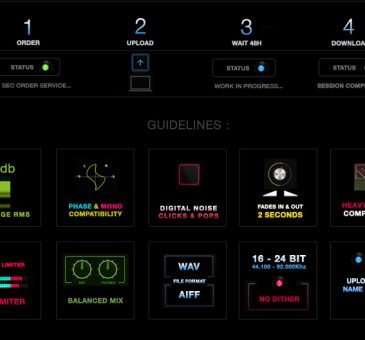 Mastering Service Guidelines - Fly High Waves Sounds