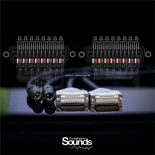 Mogami Summing Cable 16 Way Neutrik XLR Balanced