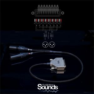 Summing Cable 8 CH | 2 XLR Balanced