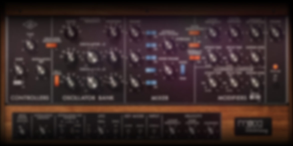 Minimoog Banner Blured Box